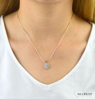 Łańcuszek srebrny Linka DIA-LAN-5871-925 0,9mm. Łańcuszek srebrny linka. Łańcuszek srebrny delikatny kobiecy. Łańcuszek srebrny idealny na prezent. Łańcuszek na każ.JPG